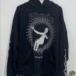 Rhude
Falling For You logo hoodie